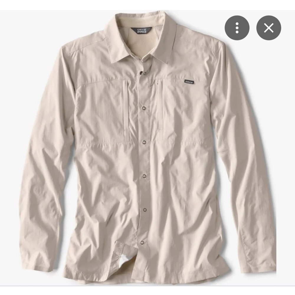 Orvis Pro long sleeve fishing shirt